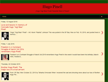 Tablet Screenshot of hugopinell.com